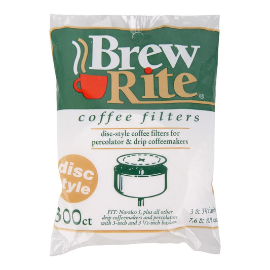 300-pc Brewrite Disc Filter, 3" & 3.5", polybag