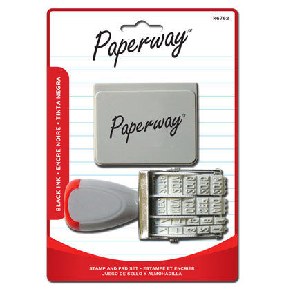 STAMP AND PAD SET