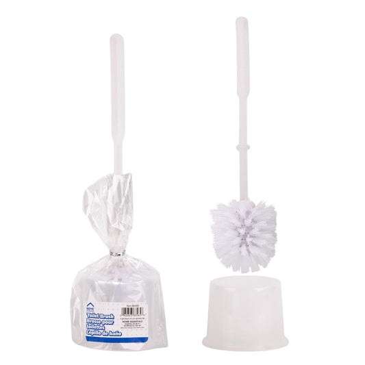 H.E. Toilet Brush, White, polybag