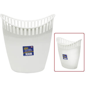 WasteBasket Oval Plastic