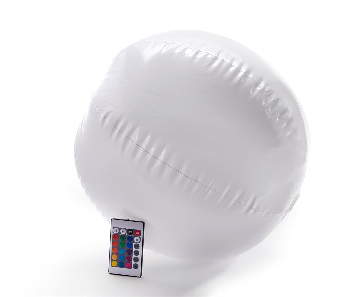 PVC Light UP Beach Ball, L:7.7"xW:1.58"xH:3.94"