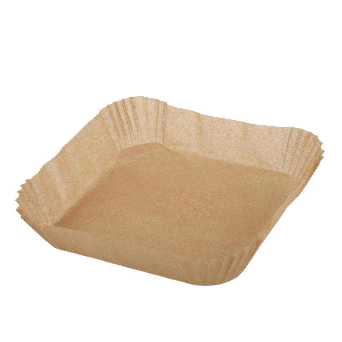 Luciano, 50-pc AirFryer Paper Liner 20x20cm X 4.5cm, clamshell