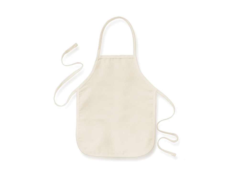 Krafty Kids: Less-Of-A-Mess DIY KIDS Canvas Apron w/Velcro Closure 13.5"x19"
