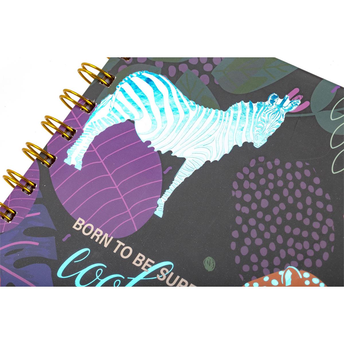 6"x8" Wildlife Spiral, ruled Notebook 3 Styles, 80s, 70g, 12/dsp