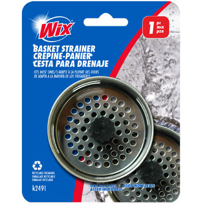 DRAIN BASKET - STAINLESS STEEL