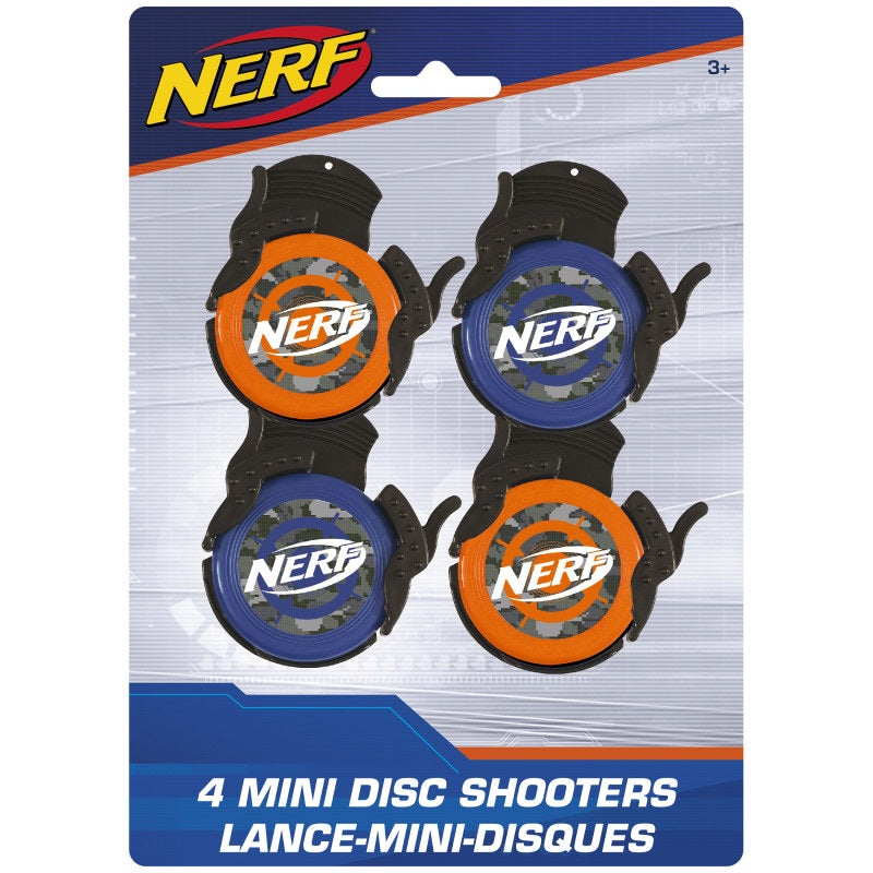 Nerf Disc Launcher Favors  4ct