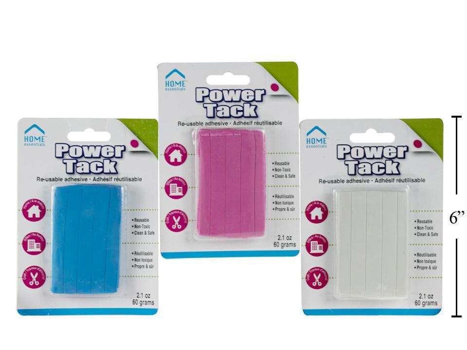H.E.  60g Power Tack, 3 colour, b/c