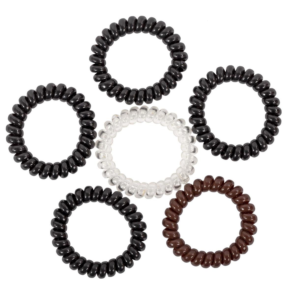 Stylin, 3-pc Hair Coils, 2 asst header card