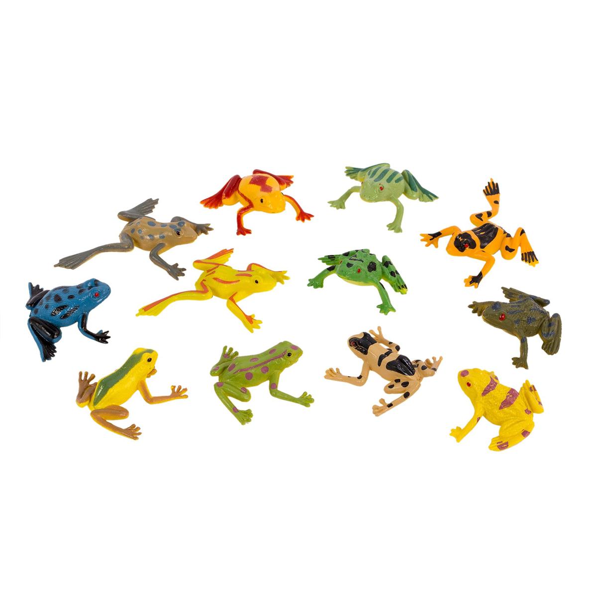 Nature's Critters,6-pc, Frog PVC bag, 2/s,  header card