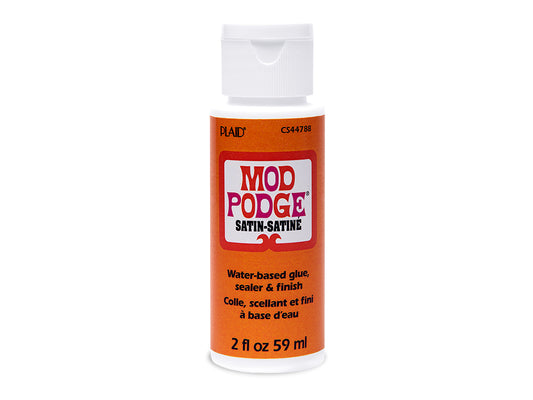 Mod Podge: 2oz All-In-One Glue/Sealer/Finish Non-Toxic C) Satin