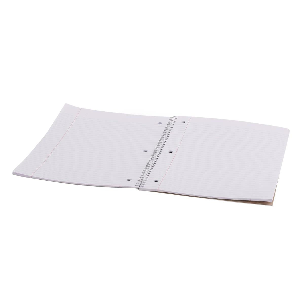 O.WKs. 120 Pages 1-Subject Notebook Coil, 10.5"x8", 2 cols