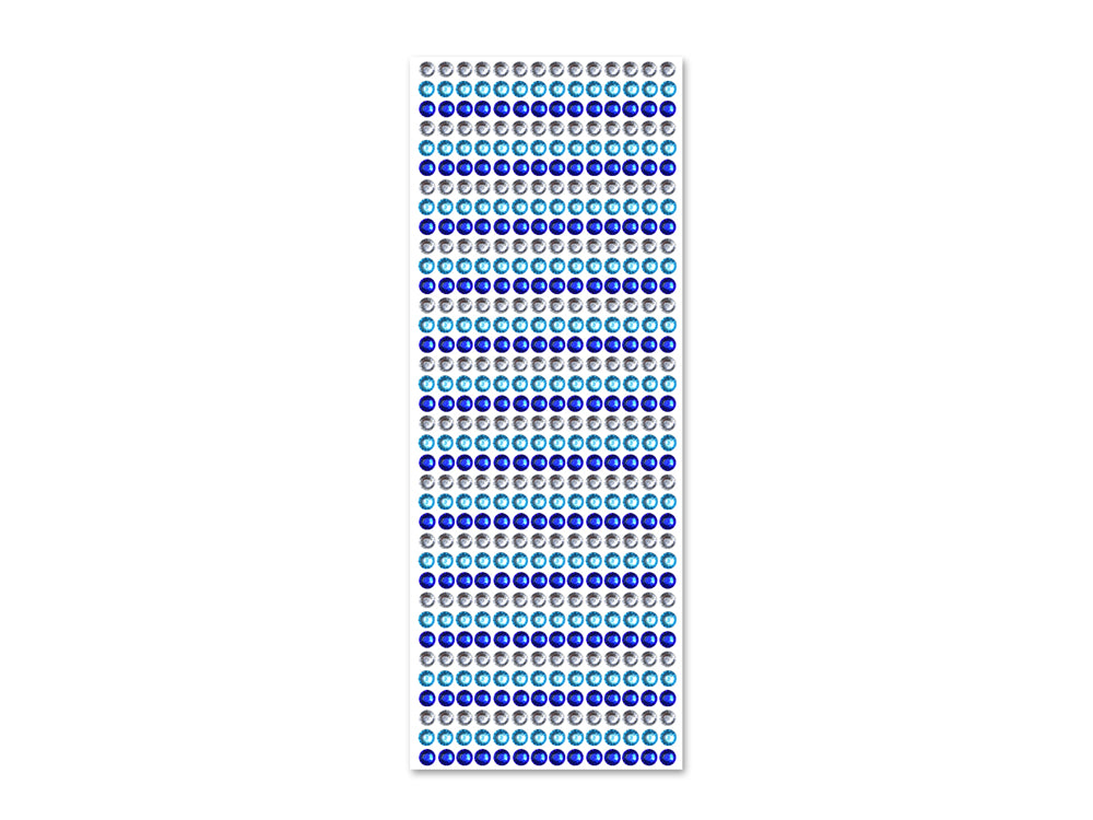 Paper Craft Sticker: 6mm Gem Lines 504pc Value-Pack E) Ocean