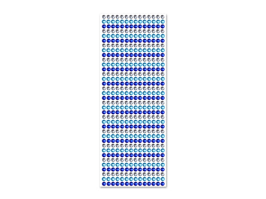 Paper Craft Sticker: 6mm Gem Lines 504pc Value-Pack E) Ocean