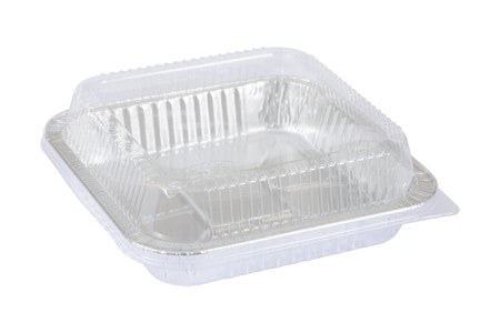 TITAN 9" SQUARE CAKE PAN WITH LIDS 3/PK