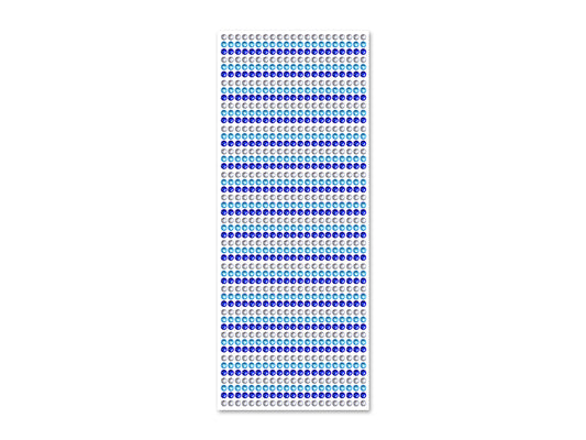 Paper Craft Sticker: 4mm Gem Lines 1029pc Value-Pack E) Ocean