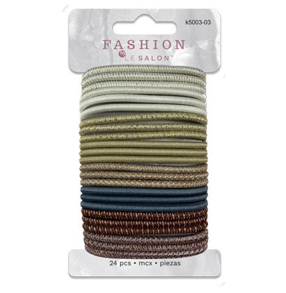 HAIR ELASTIC - 24 PCS 8*14CM