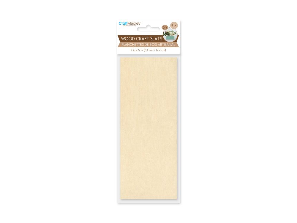 Craftwood: 2"x5" DIY Plywood Slat x5