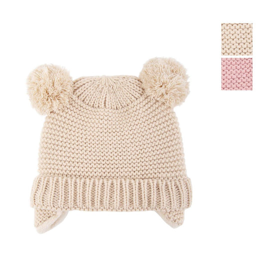 Nordic T. Infant Beanie w Ear Cover3 asst, ht