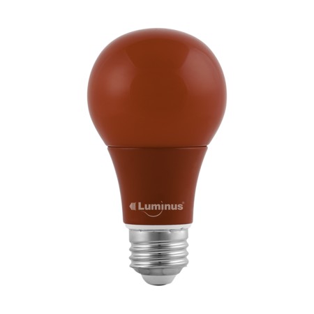 LUMINUS LED A19 RED LIGHT BULB 1/PK