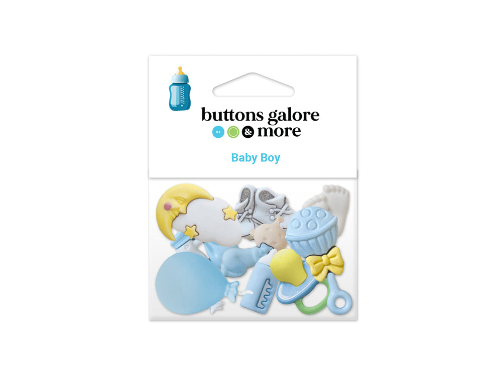 Buttons Galore & More: Craft & Sewing Novelty Buttons Asst 4423 Baby Boy