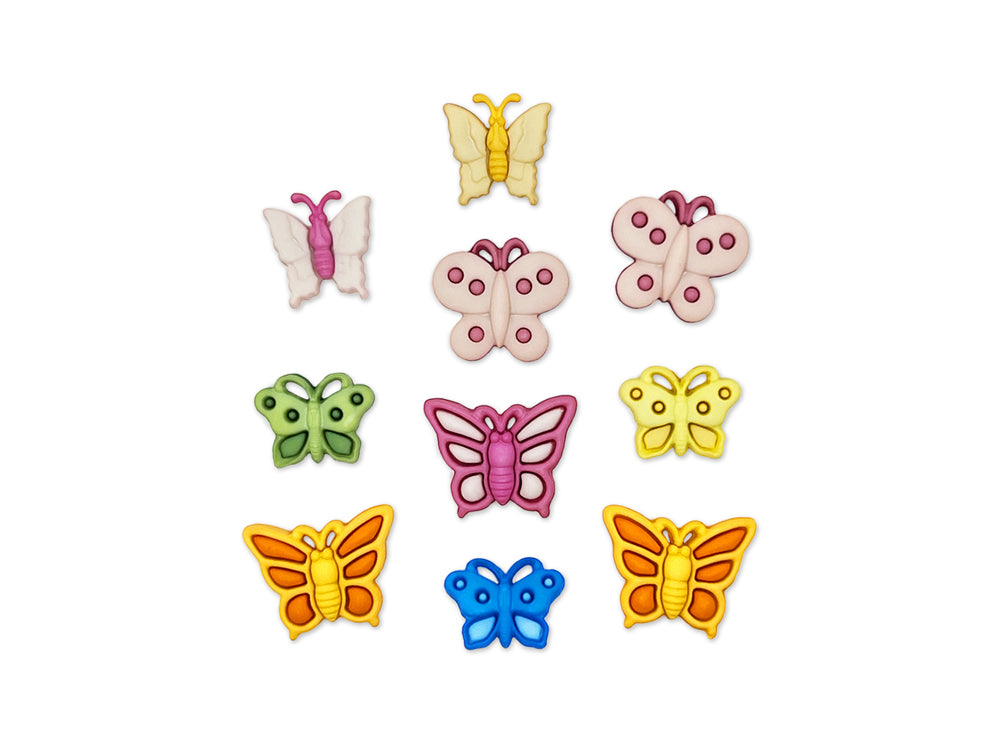 Buttons Galore & More: Craft & Sewing Novelty Buttons Asst 4252 Butterfly Kisses