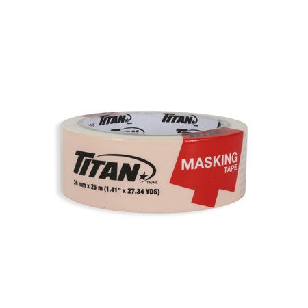 TITAN MASKING TAPE 36mm x 25m 1/PK
