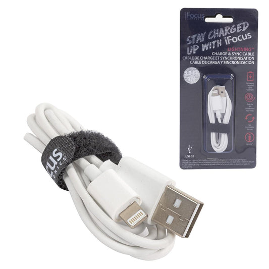 iFocus, 3.3FT Charge&Sync Cable LIGHTNING (86805-1 & 86653) (DCS)