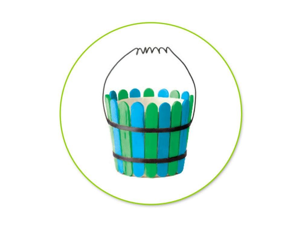 Craftwood: Mini Craft Sticks 120/pk Colored