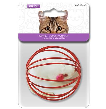 CAT TOY - WIRE BALL