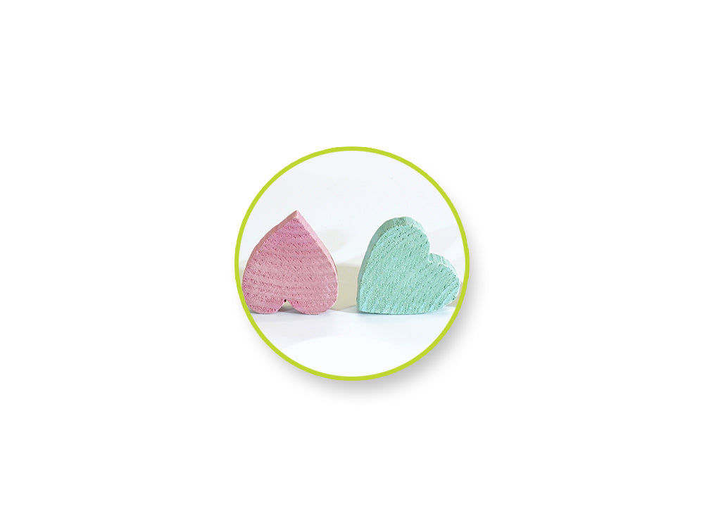 Color Factory Tool: 3"x4" Sanding Pad Double-Sided 60/120 Grit