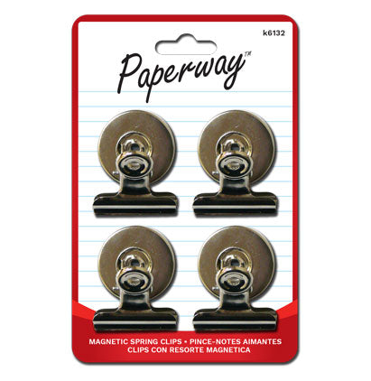 4 SPRING CLIPS - MAGNETIC