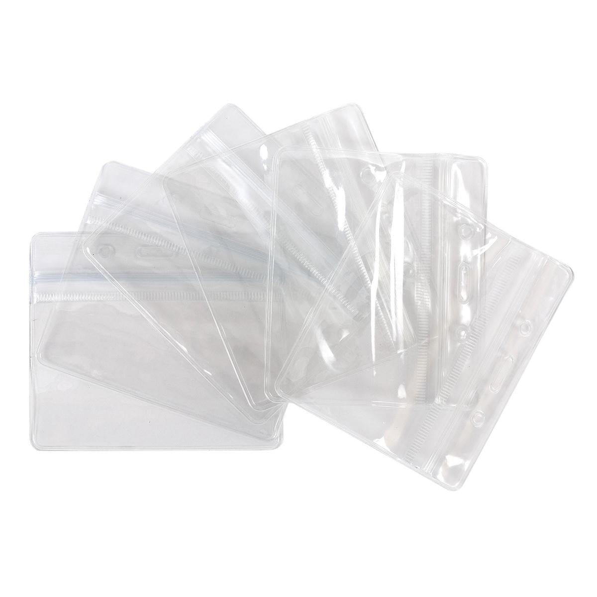 O.WKs. 6-pc Hor. Badge Holder,   b/c