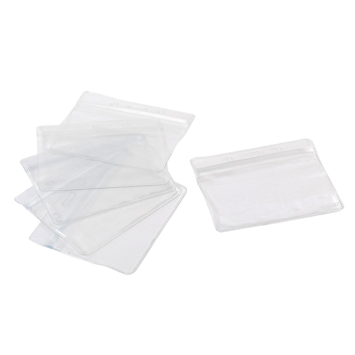 O.WKs. 6-pc Hor. Badge Holder,   b/c