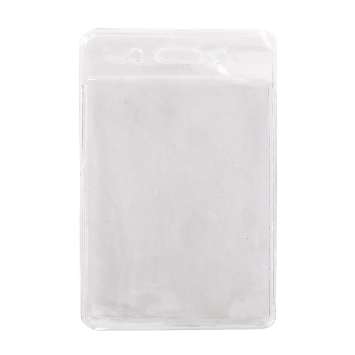 O.WKs. 6-pc Vert. Badge Holders,  b/c