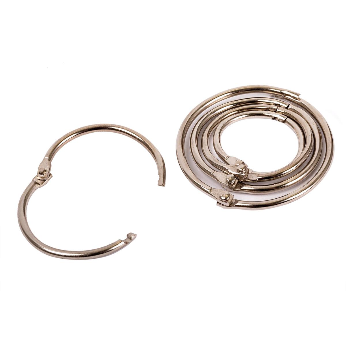 Desk Tech  8-pc Binder Rings, b/c