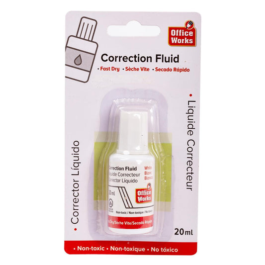 O.WKs. Correction Fluid, b/c