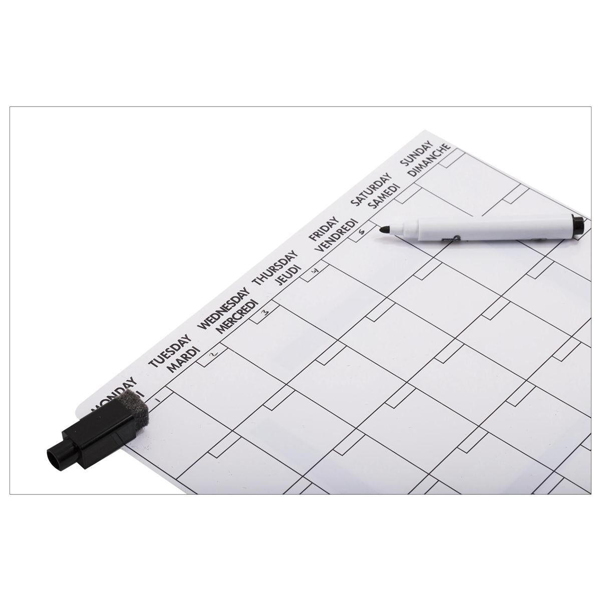 O.WKs. Magnetic Planner w/Marker    pbh