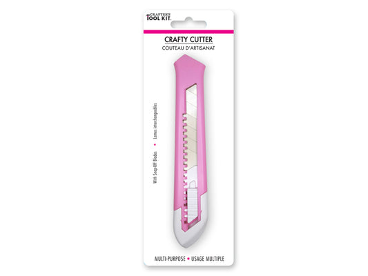 Crafter's Toolkit: Multi-Purpose Crafty Cutter w/Snap-Off Blades