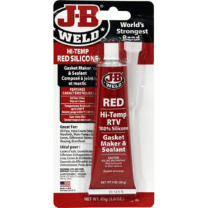 J-B Hi-Temp Red Silicone Sealant