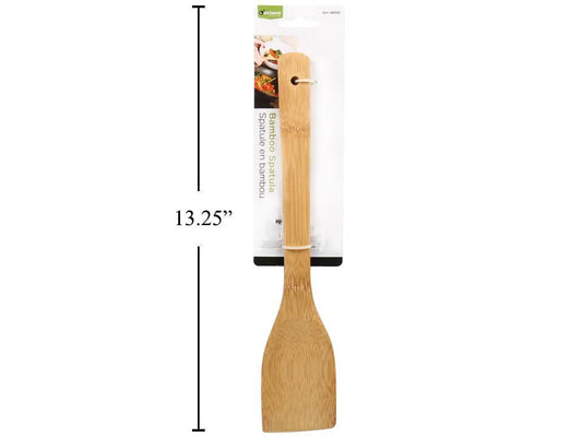 Luciano, 12"L Bamboo Spatula,t.o.c.