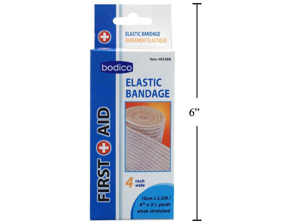 Bodico 2.5m L x 10cm W Elastic   Bandages, c/box