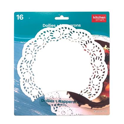 16 DOILIES 8"/20.3 CM