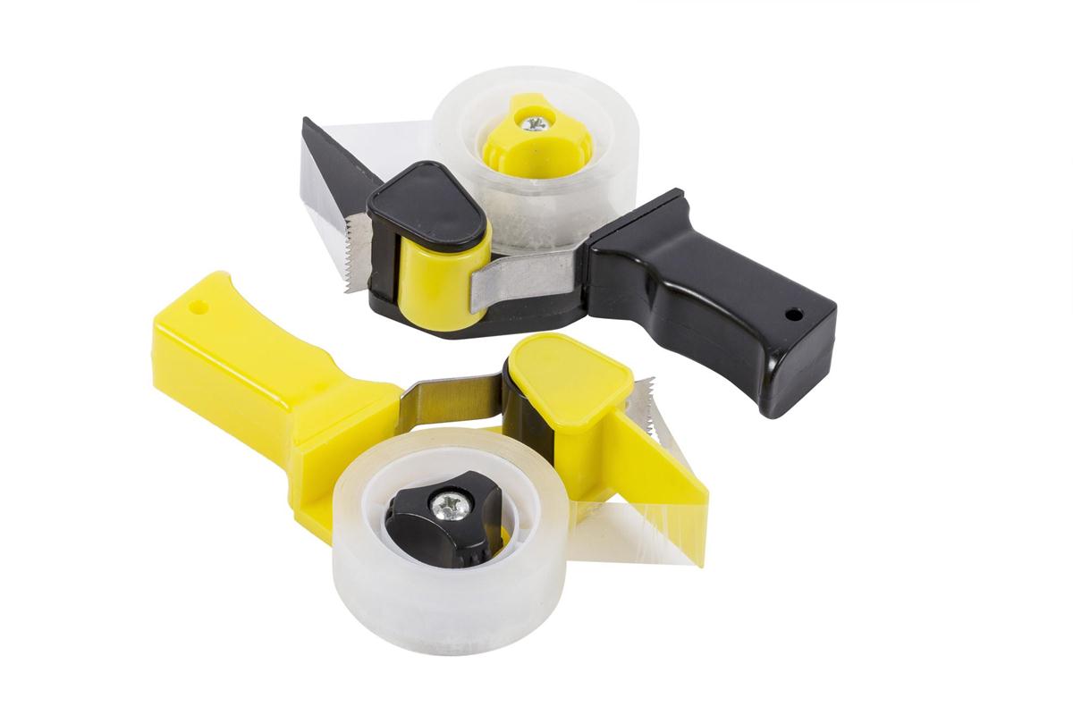 O.WKs. Mini Tape Gun, 2 Colours, clam pack
