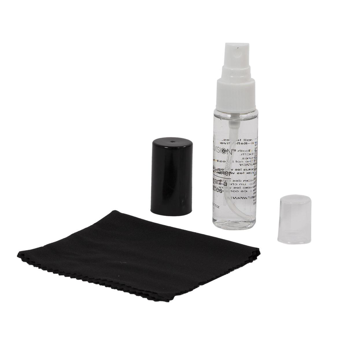 Excel Vision, Eyeglass Cleaning Set , incl. 20x18cm (black cloth),