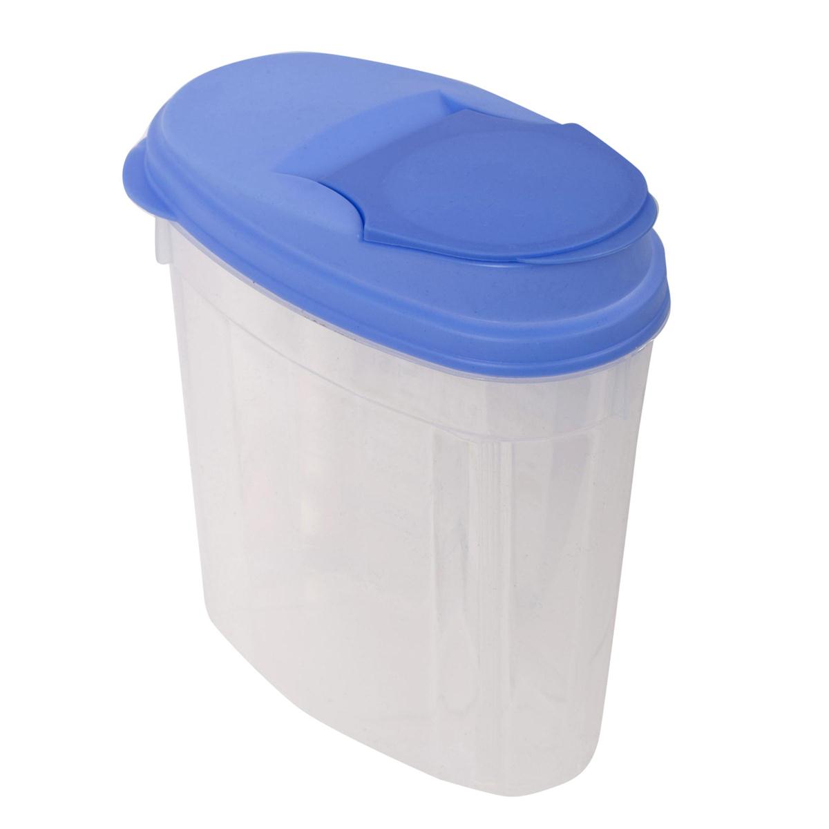 Luciano 1.5L(52-oz)Cereal Container w/Snap Lid, Oval