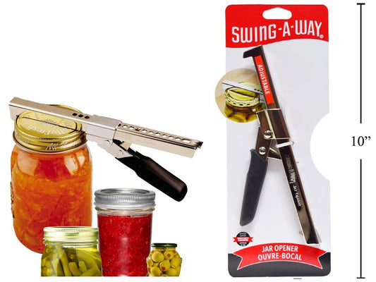 Swing-A-Way Jar Opener, black, t.o.c.