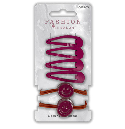 HAIR CLIPS - 6 PCS 7*14cm