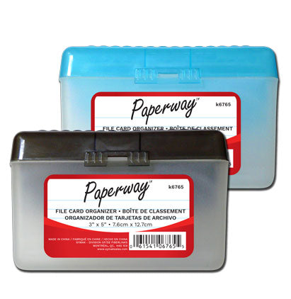 FILE CARD ORGANIZER - 3"x 5"