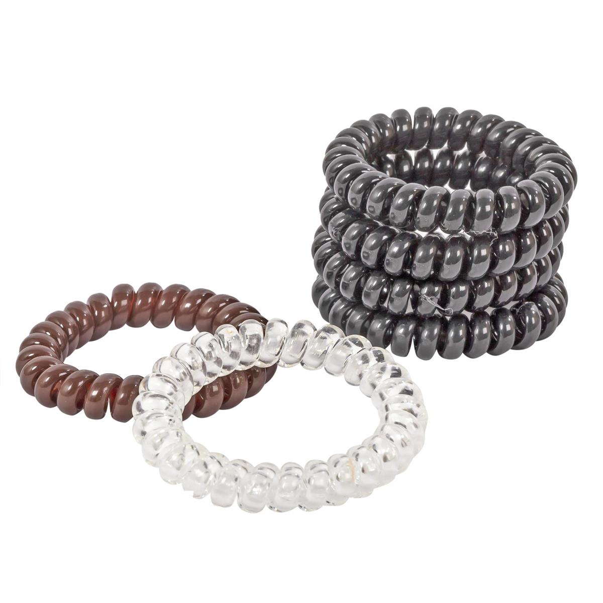 Stylin, 3-pc Hair Coils, 2 asst header card