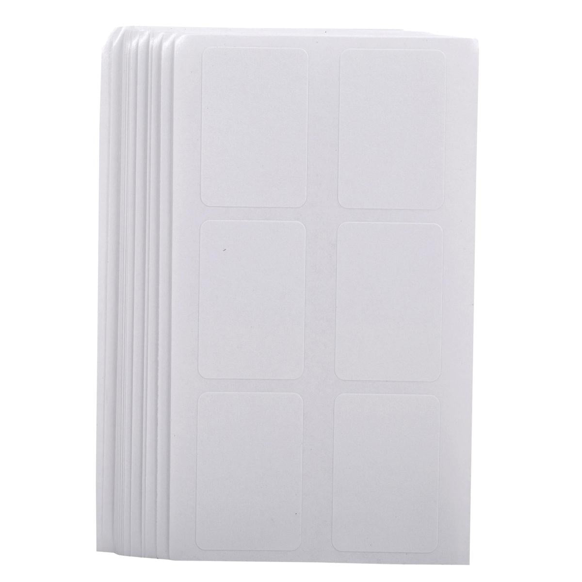 O.WKs. 102-pc 1x1.5" Labels, clam pack